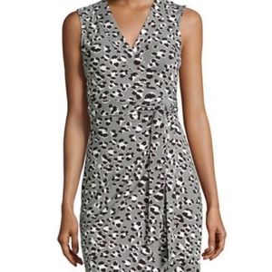 Diane von Furstenburg Animal Print Wrap Dress